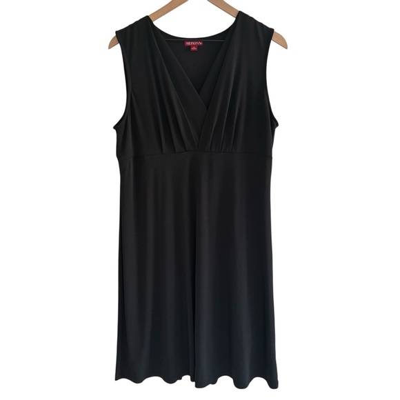 Merona Dresses & Skirts - Merona Sleeveless Dress Women’s Size XL Lined V-Neck Office Workwear Dressy